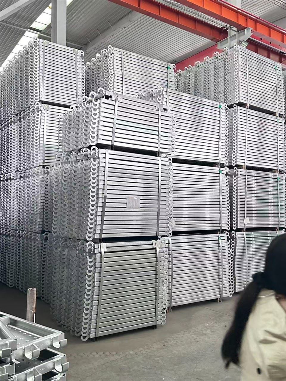 Customizable Waterproof and slip-resistant Steel Scaffold Plank manufacturers